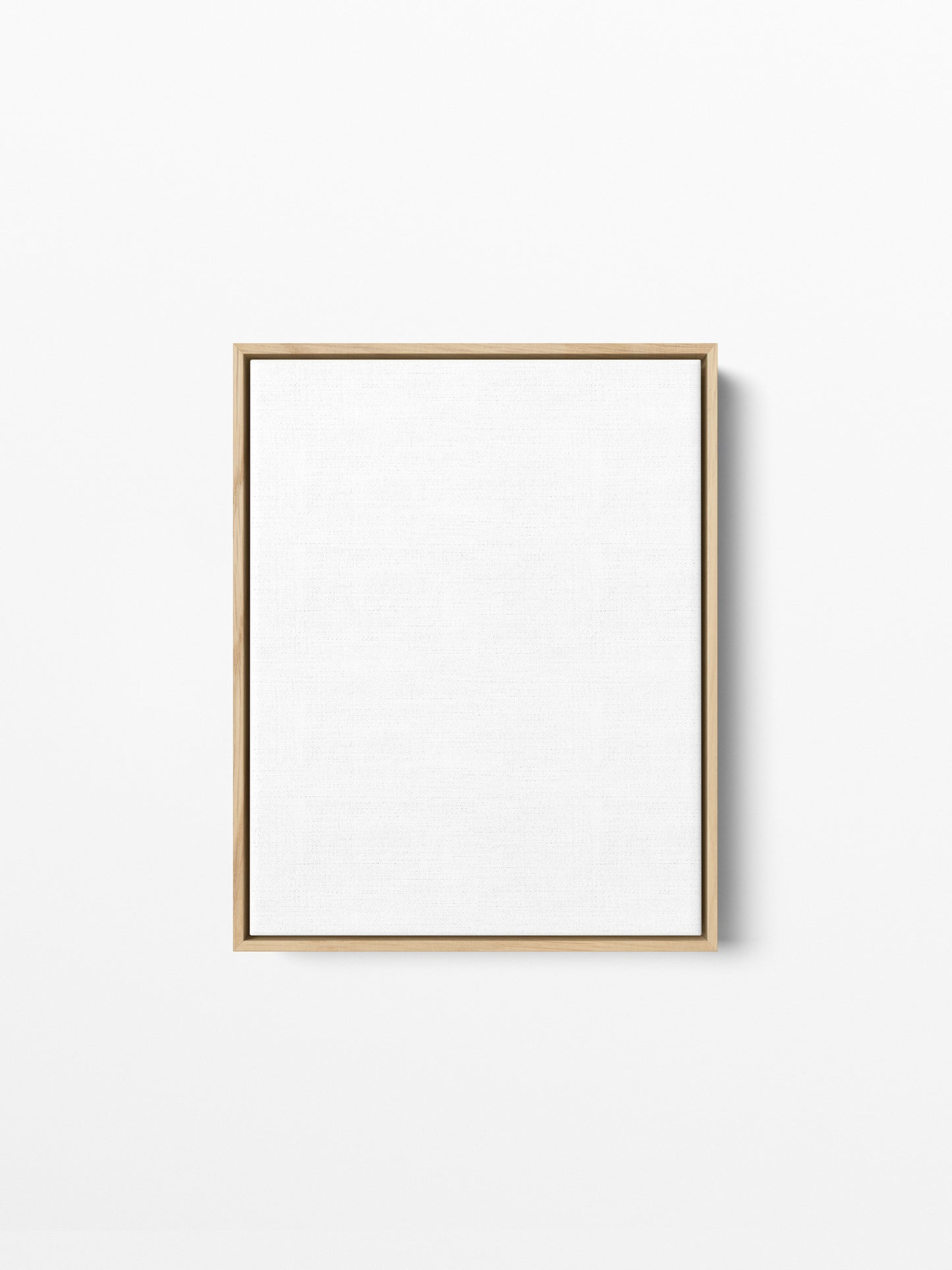 Solid Oak Floating Canvas Frame, 11x14 in | 28x36 cm
