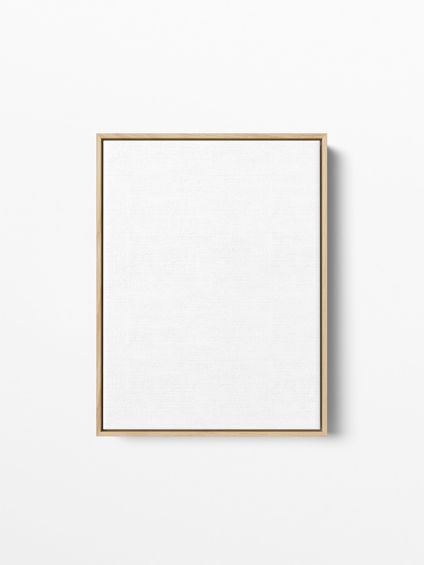 Solid Oak Floating Canvas Frame, 12x16 in | 31x41 cm