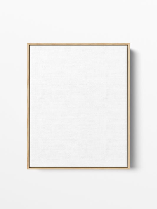 Solid Oak Floating Canvas Frame, 16x20 in | 41x51 cm