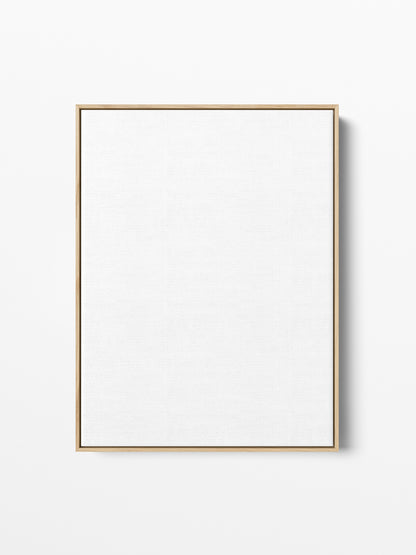 Cadre flottant en chêne naturel pour toile, 18x24 po | 46x61 cm