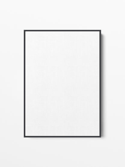 Black Wood Floating Canvas Frame, 19¾x27½ in | 50x70 cm