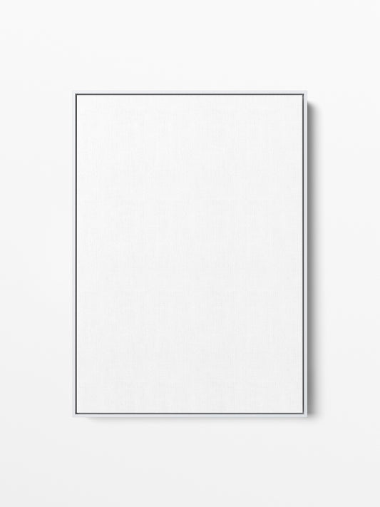 White Wood Floating Canvas Frame, 19¾x27½ in | 50x70 cm
