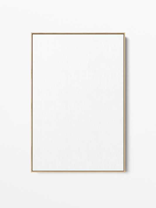 Solid Oak Floating Canvas Frame, 24x36 in | 61x91 cm