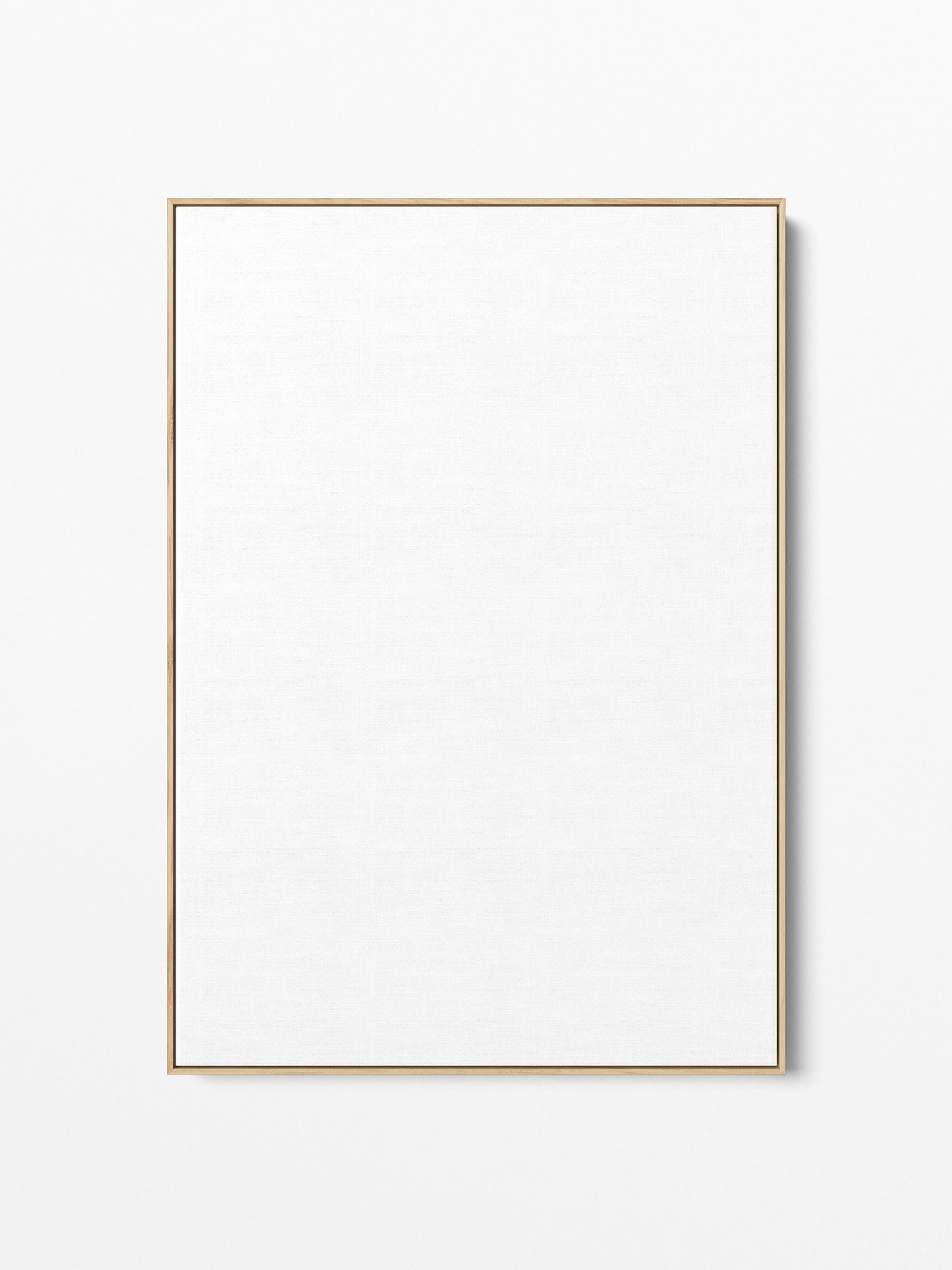 Solid Oak Floating Canvas Frame, 28x39 in | 70x100 cm
