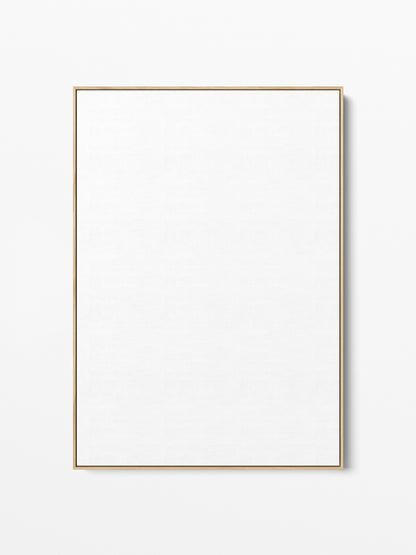 Solid Oak Floating Canvas Frame, 28x39 in | 70x100 cm