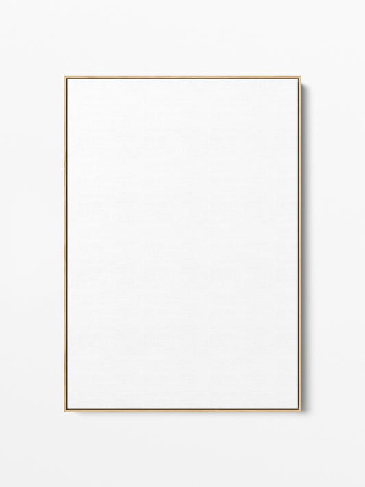 Solid Oak Floating Canvas Frame, 28x39 in | 70x100 cm