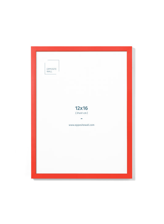 Poppy Wood Frame, 12x16 in | 31x41 cm