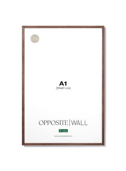 Dark Oak Frame, A1 | 59x84 cm