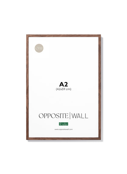 Dark Oak Frame, A2 | 42x59 cm