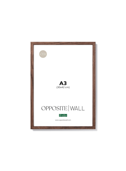 Dark Oak Frame, A3 | 30x42 cm