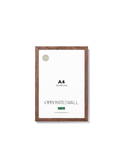 Dark Oak Frame, A4 | 21x30 cm