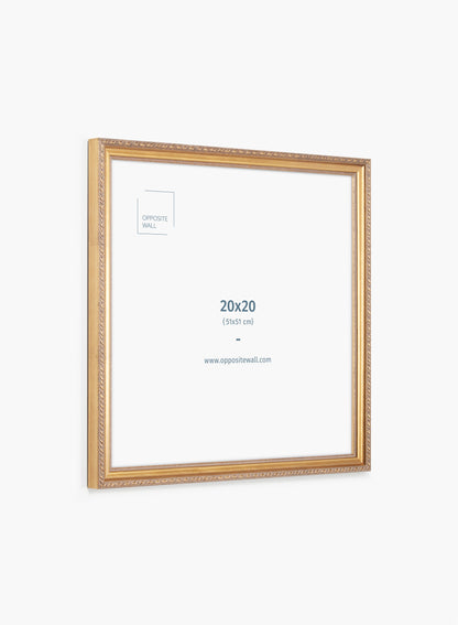 Elena Vintage Frame, 20x20 in | 51x51 cm