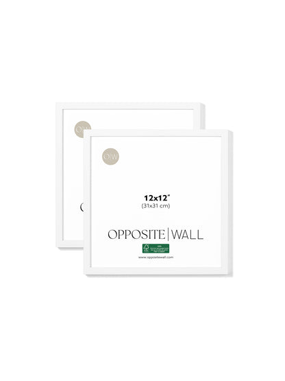 White Oak Frame (2 Pack), 12x12 in | 31x31 cm
