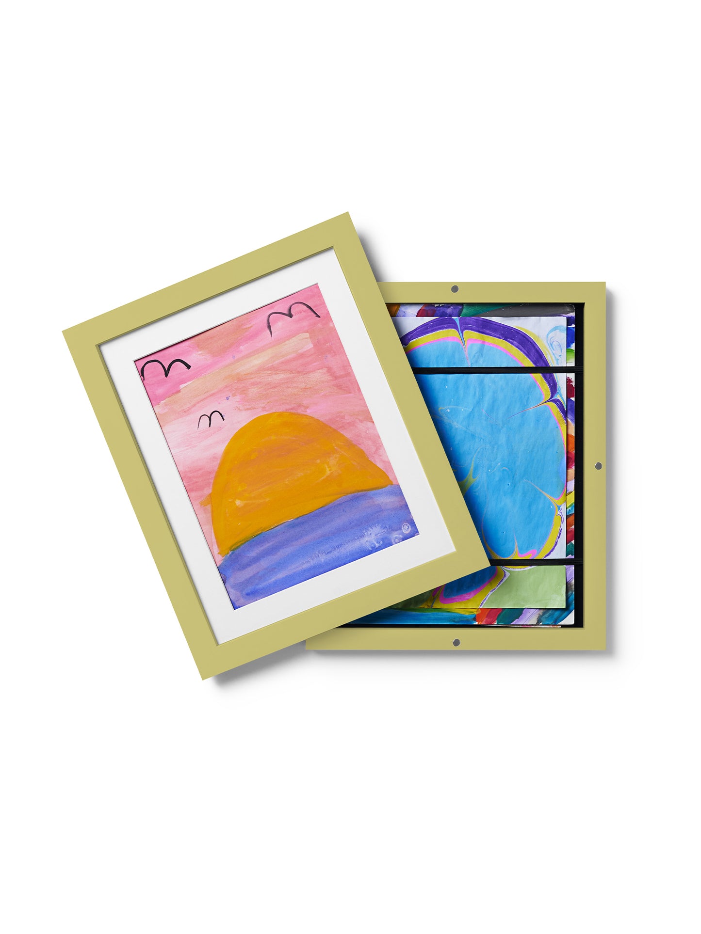 Kids Art Frame in Mint, 8.5x11 in | 22x28 cm
