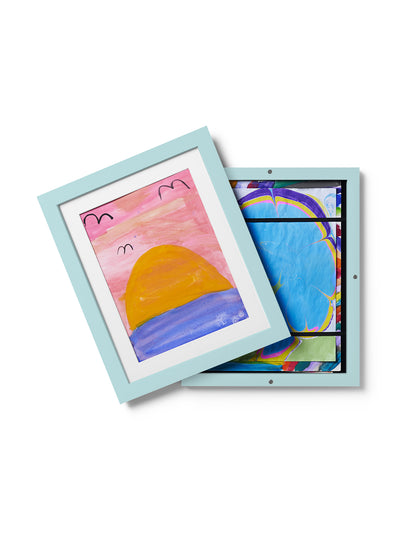 Kids Art Frame in Sky, 8.5x11 in | 22x28 cm