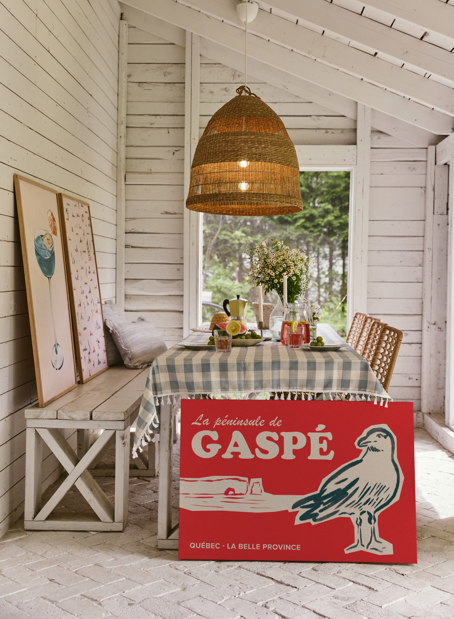 Gaspesian Seagull, Poster