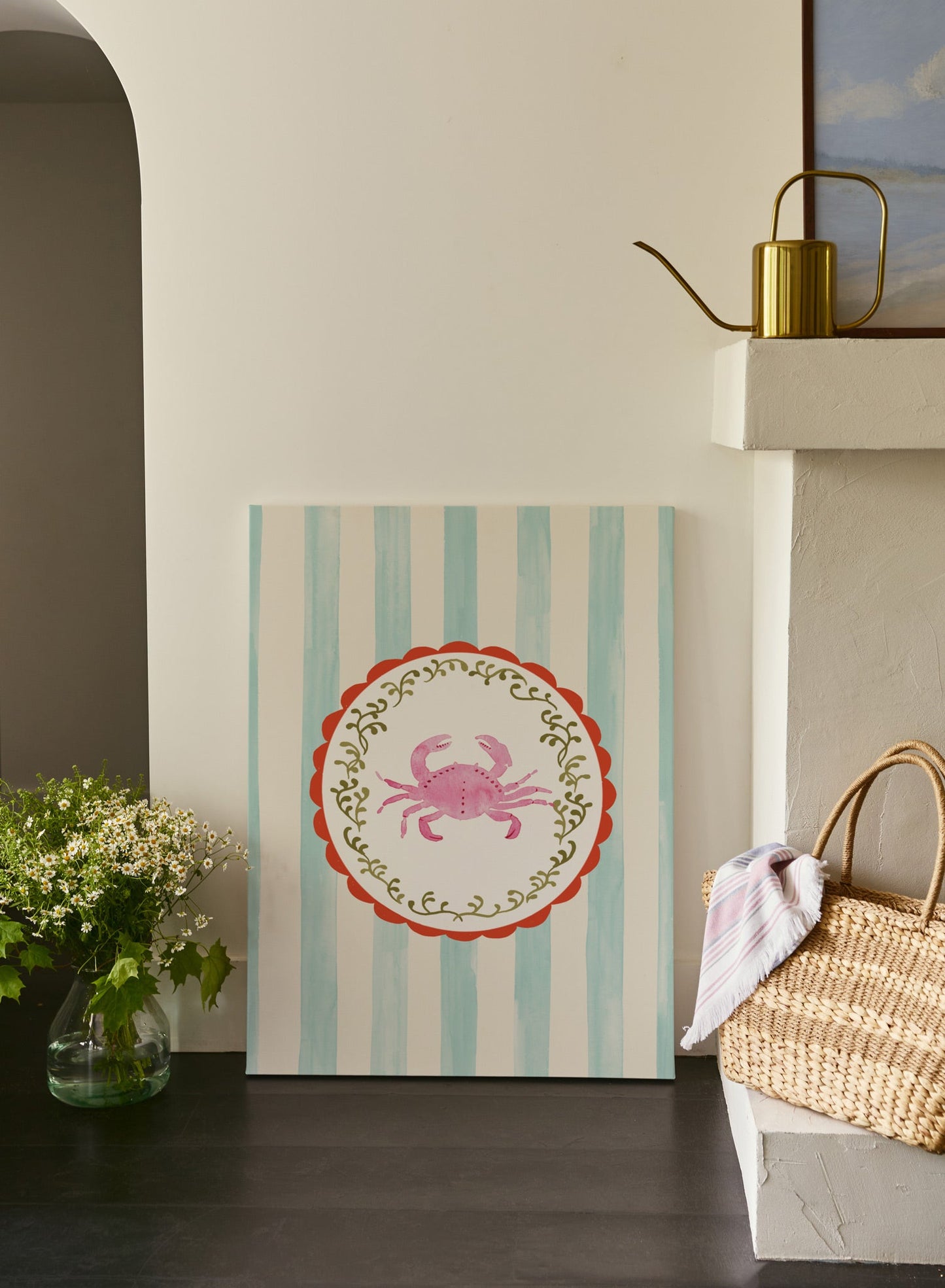 Dainty Crab, Canvas