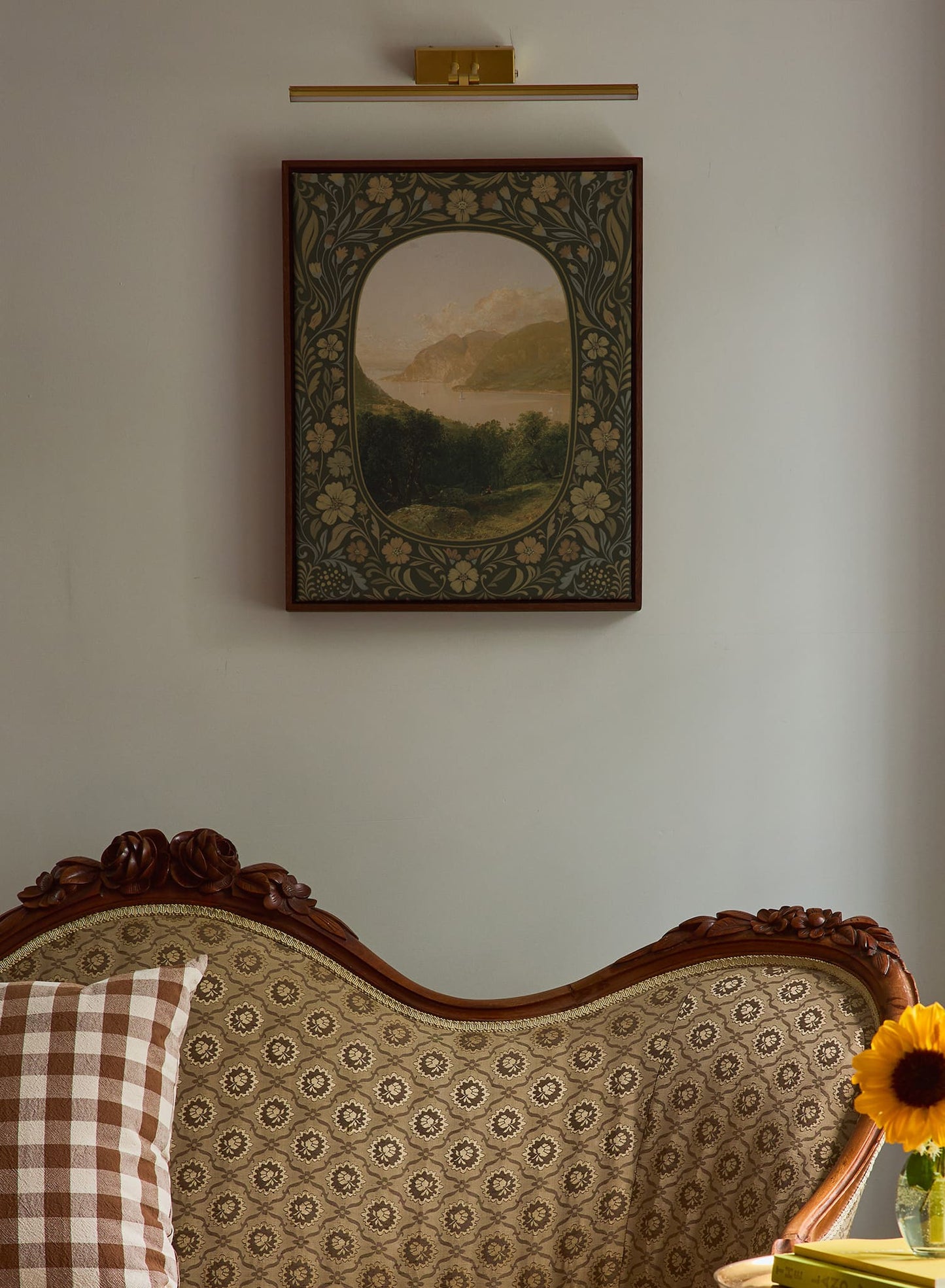 Une vue de la vallée, Affiche