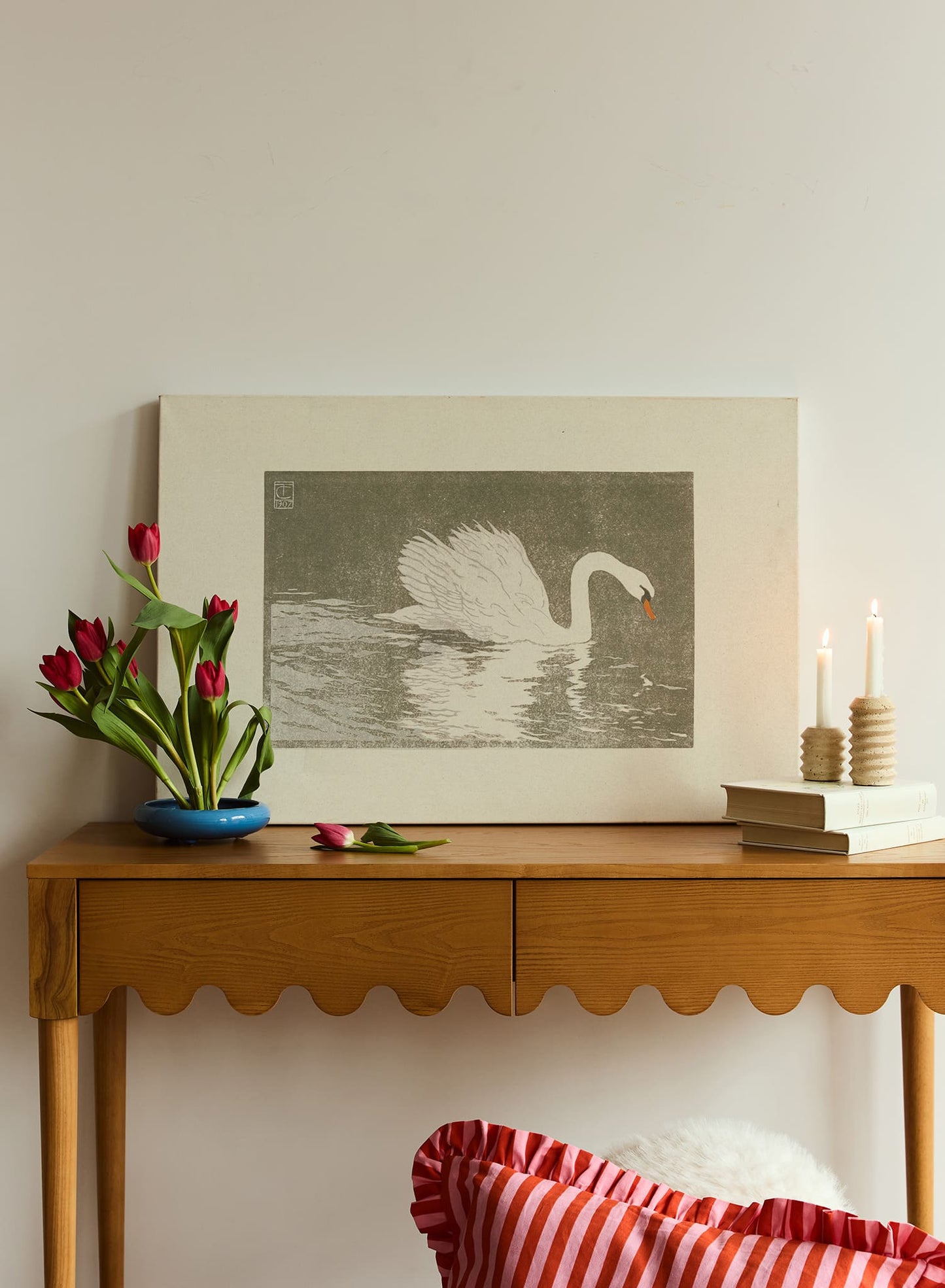 Impression du lac des cygnes, Affiche