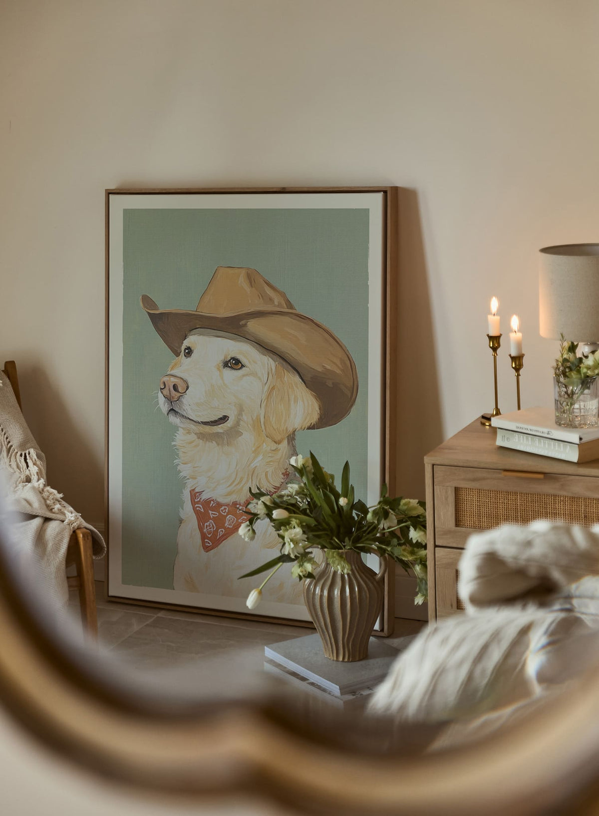 Ranger le Golden Retriever, Affiche