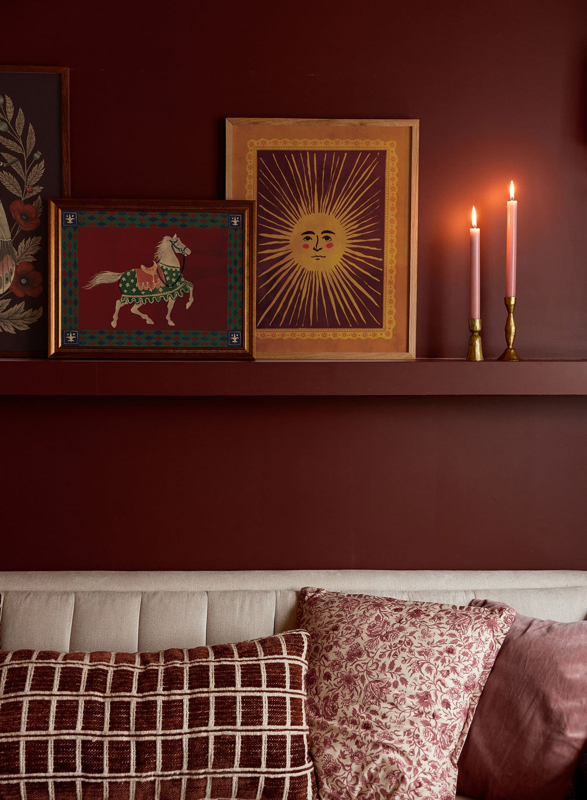 Decorative Tapestry Steed II, Poster