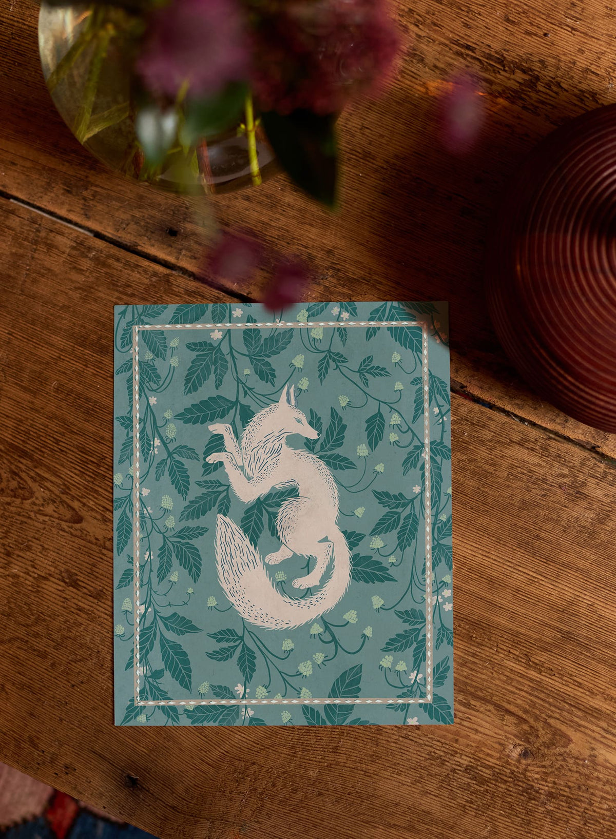 Tapisserie du renard, Affiche