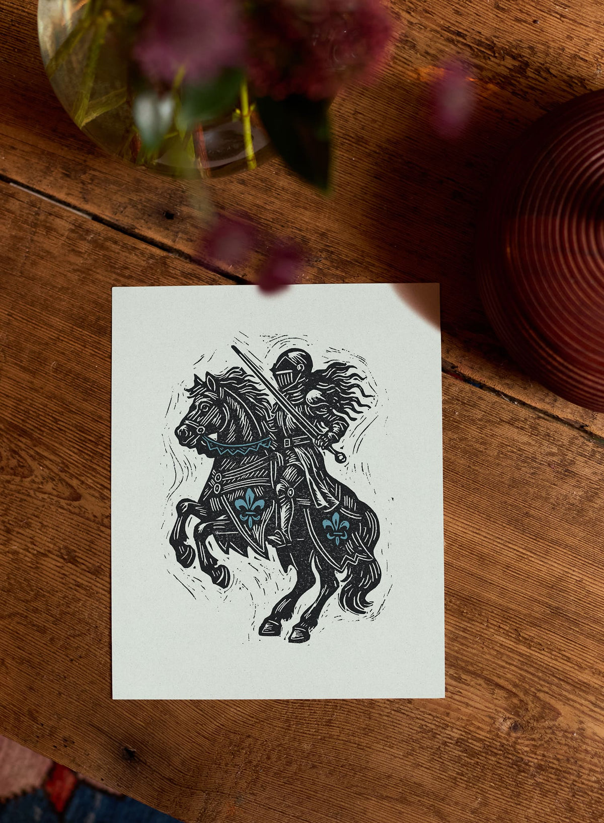 Poised for battle (Ivory), Poster