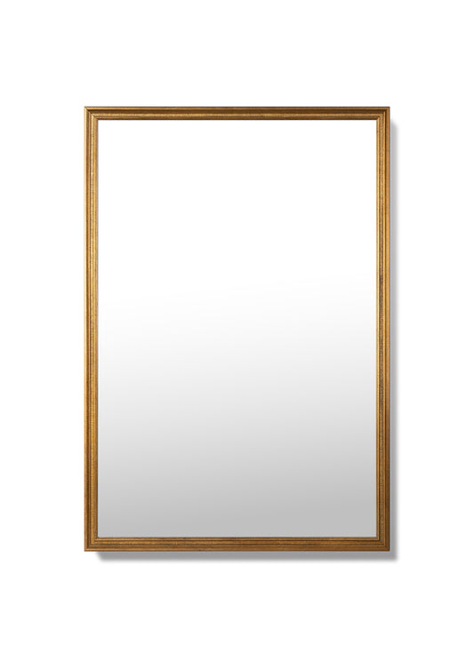 Miroir rectangulaire vintage Darla – Pin massif, 24x36 po | 61x91 cm