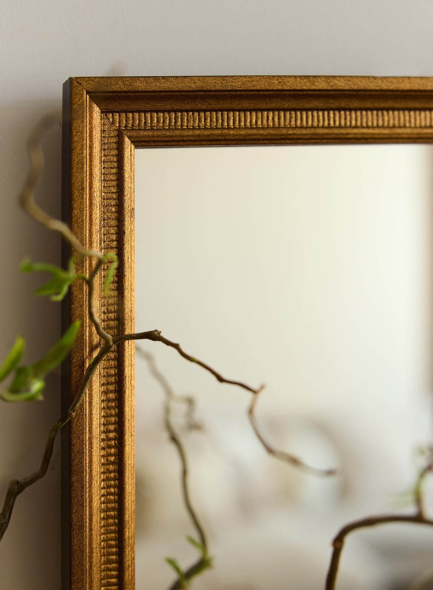 Miroir rectangulaire vintage Darla – Pin massif, 24x36 po | 61x91 cm
