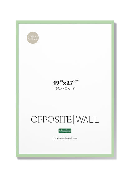 Mint Wood Frame, 19¾x27½ in | 50x70 cm