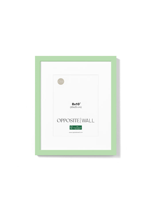 Mint Wood Frame, 8x10 in | 20x25 cm
