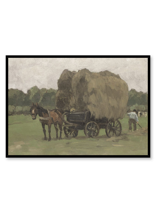 Hay Wagon, Poster