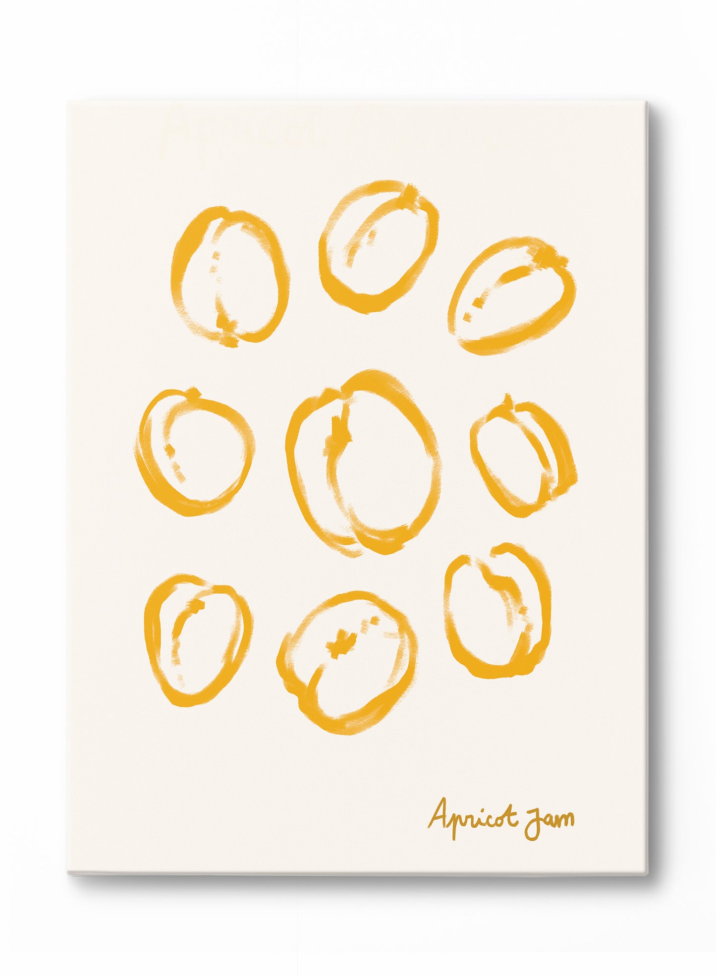 Apricot Season, Canvas