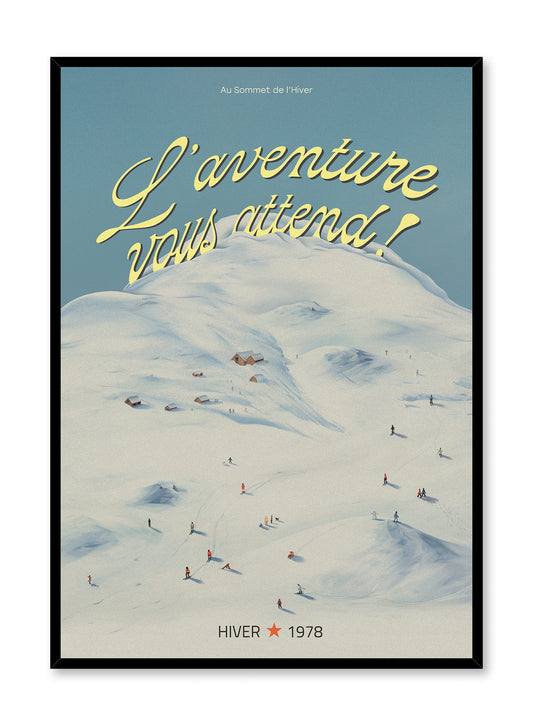 Adventure Awaits, Poster