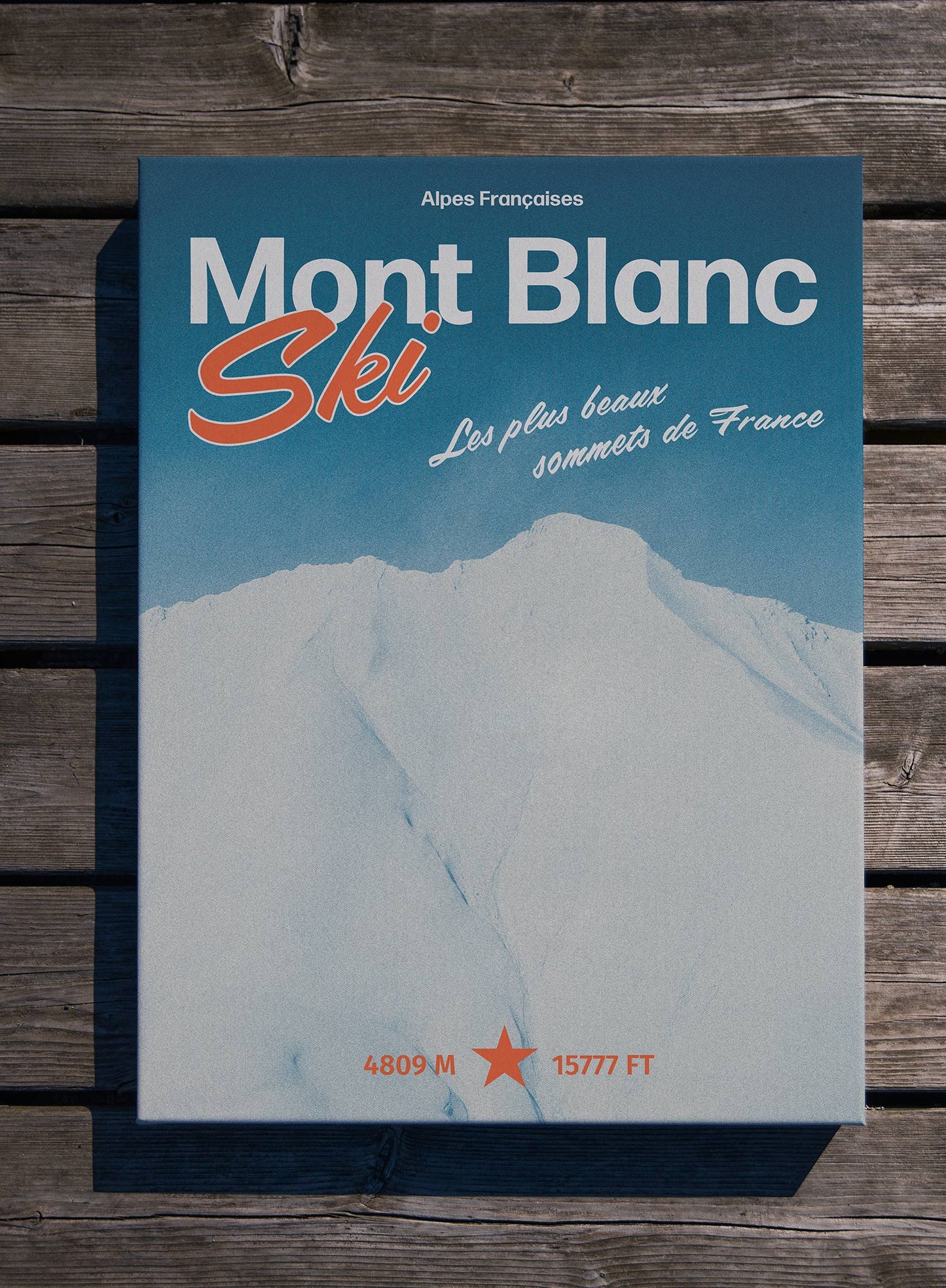 Mont Blanc, Canvas