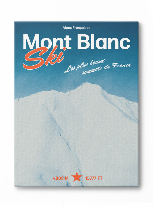 Mont Blanc, Canvas