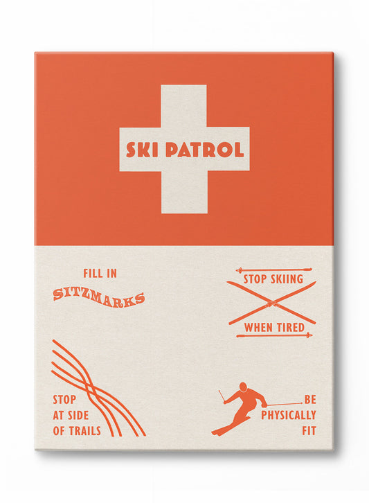 Ski Patrol, Canvas