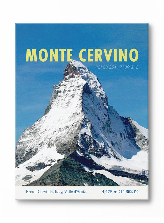 Monte Cervino, Canvas