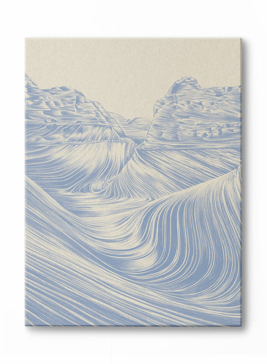 The Wave, Canvas