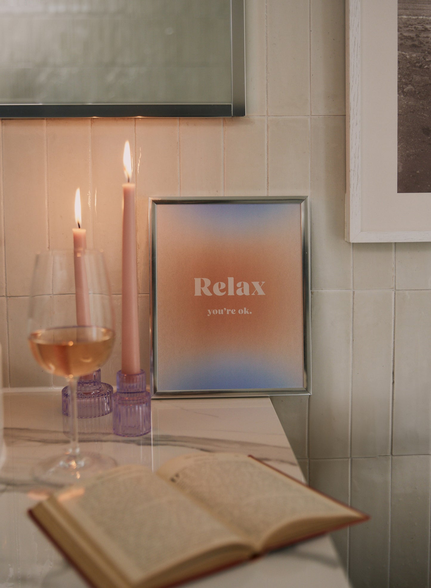 Relax, Poster