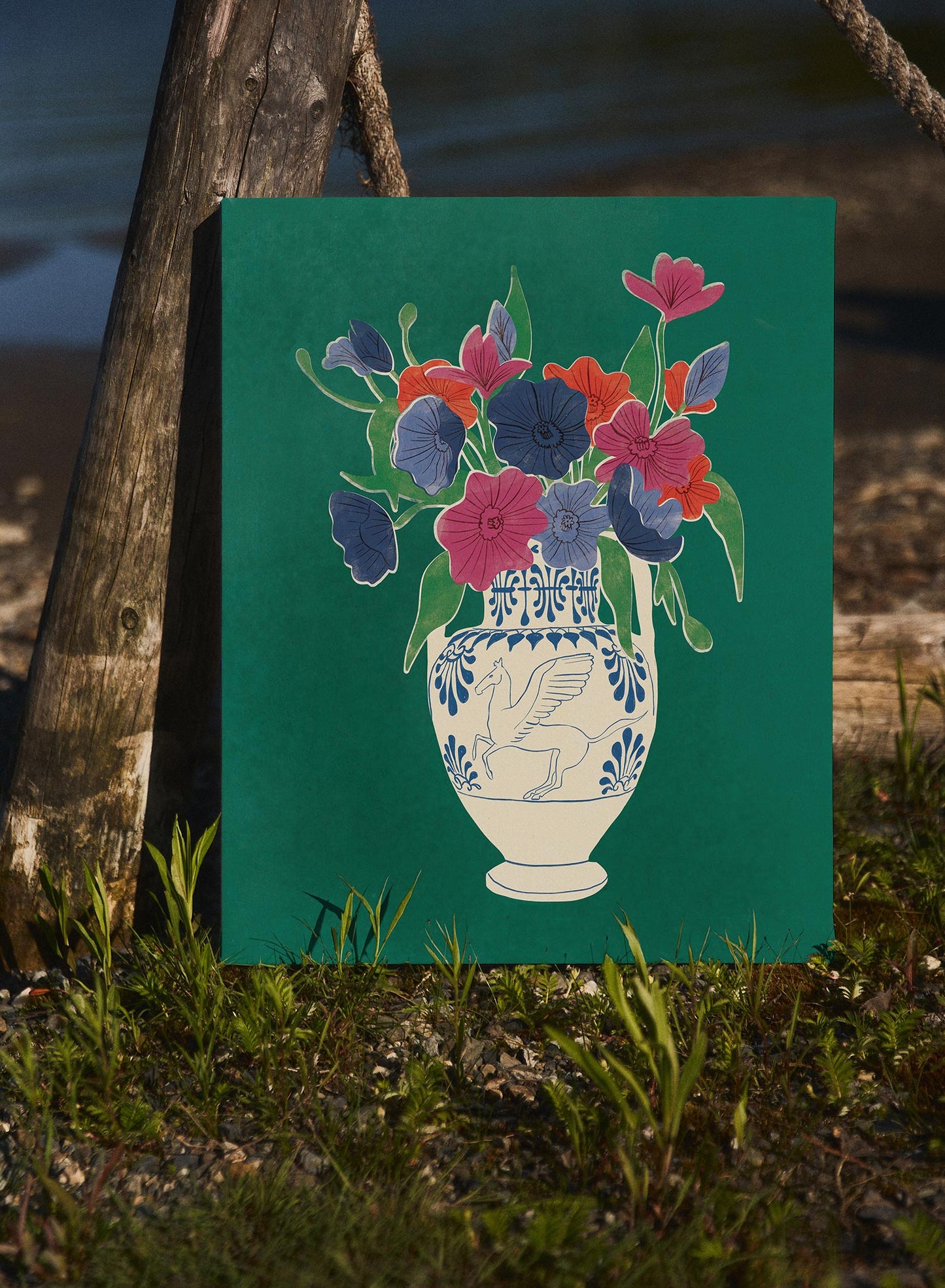 Painted Posies, Poster