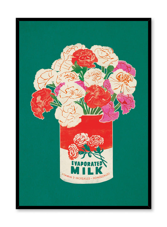 Dahlias and Dessert, Poster