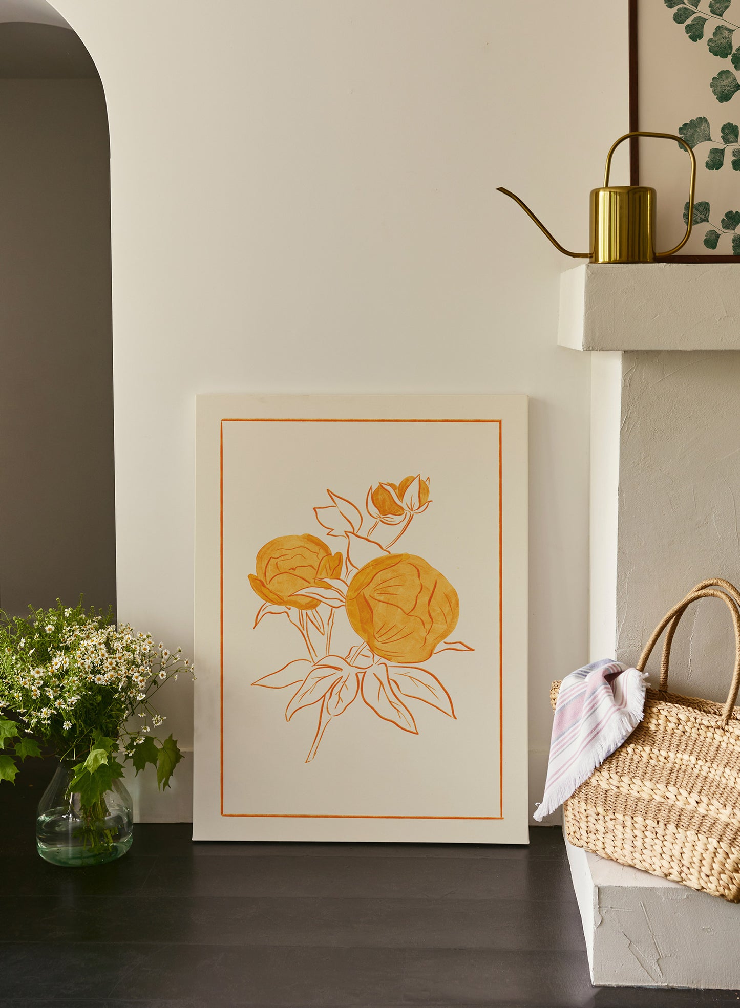 Lovely Peony, Canvas