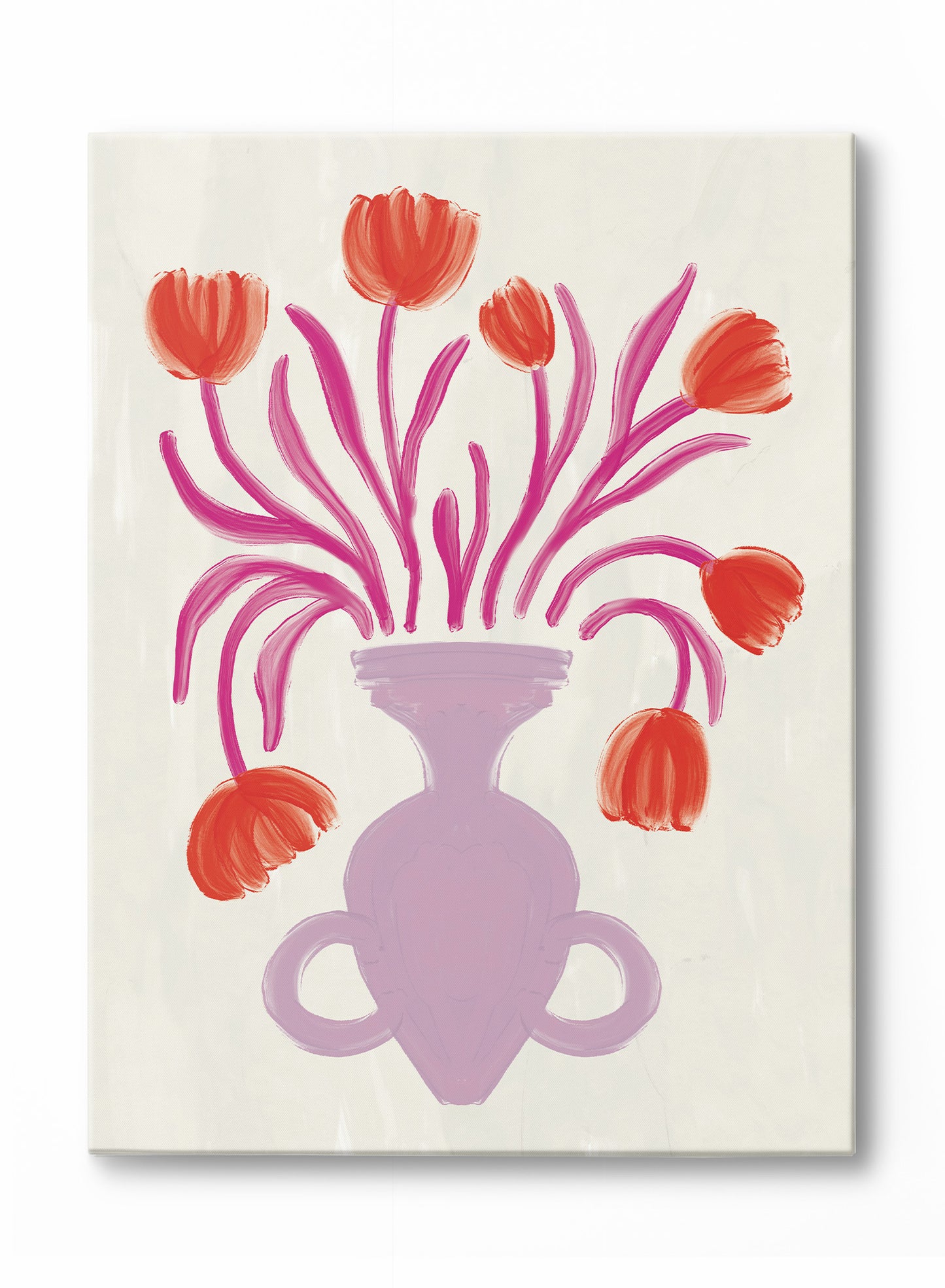 Garden Jewels in Orange, Poster