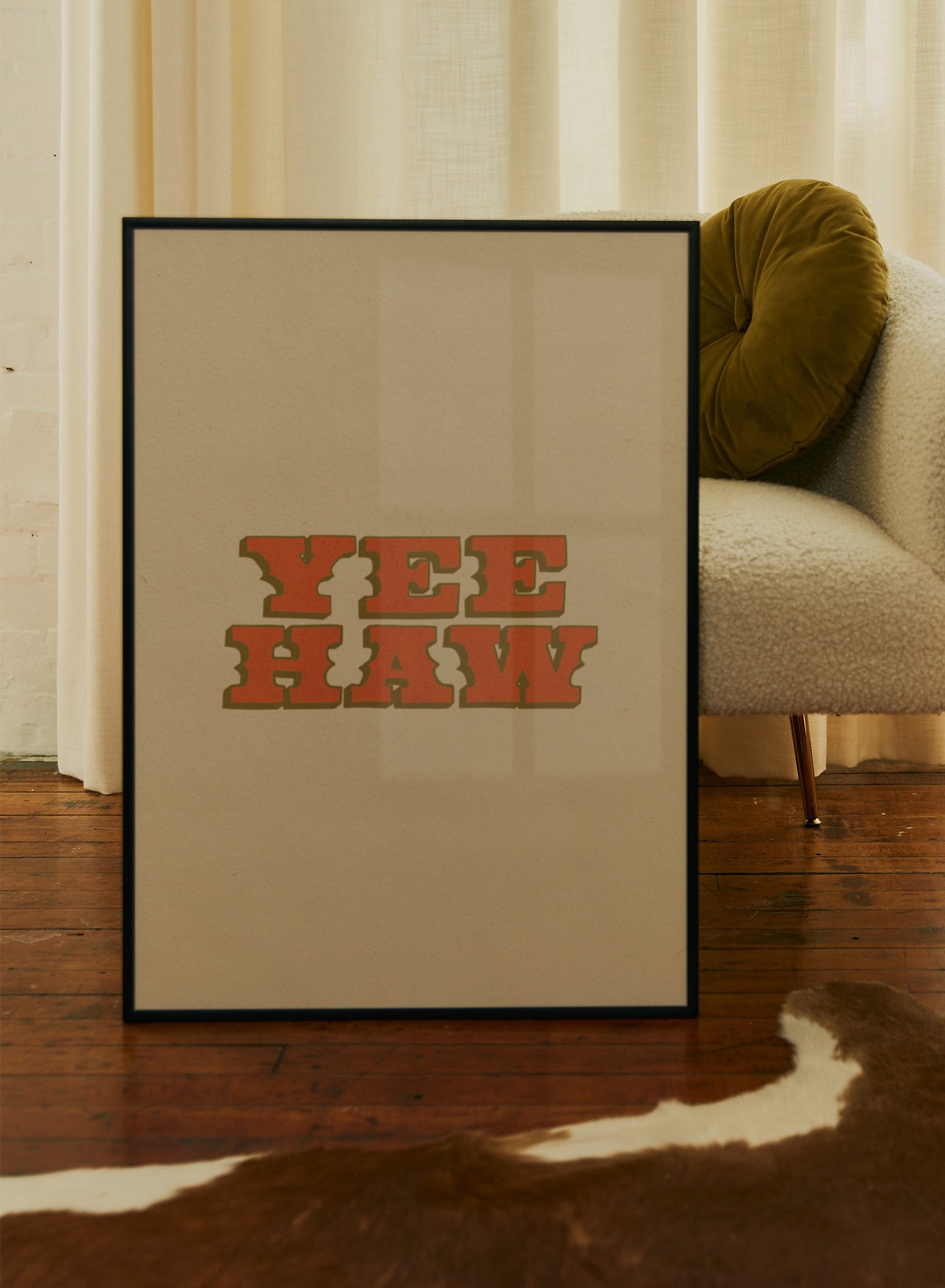 Yee Haw!, Poster