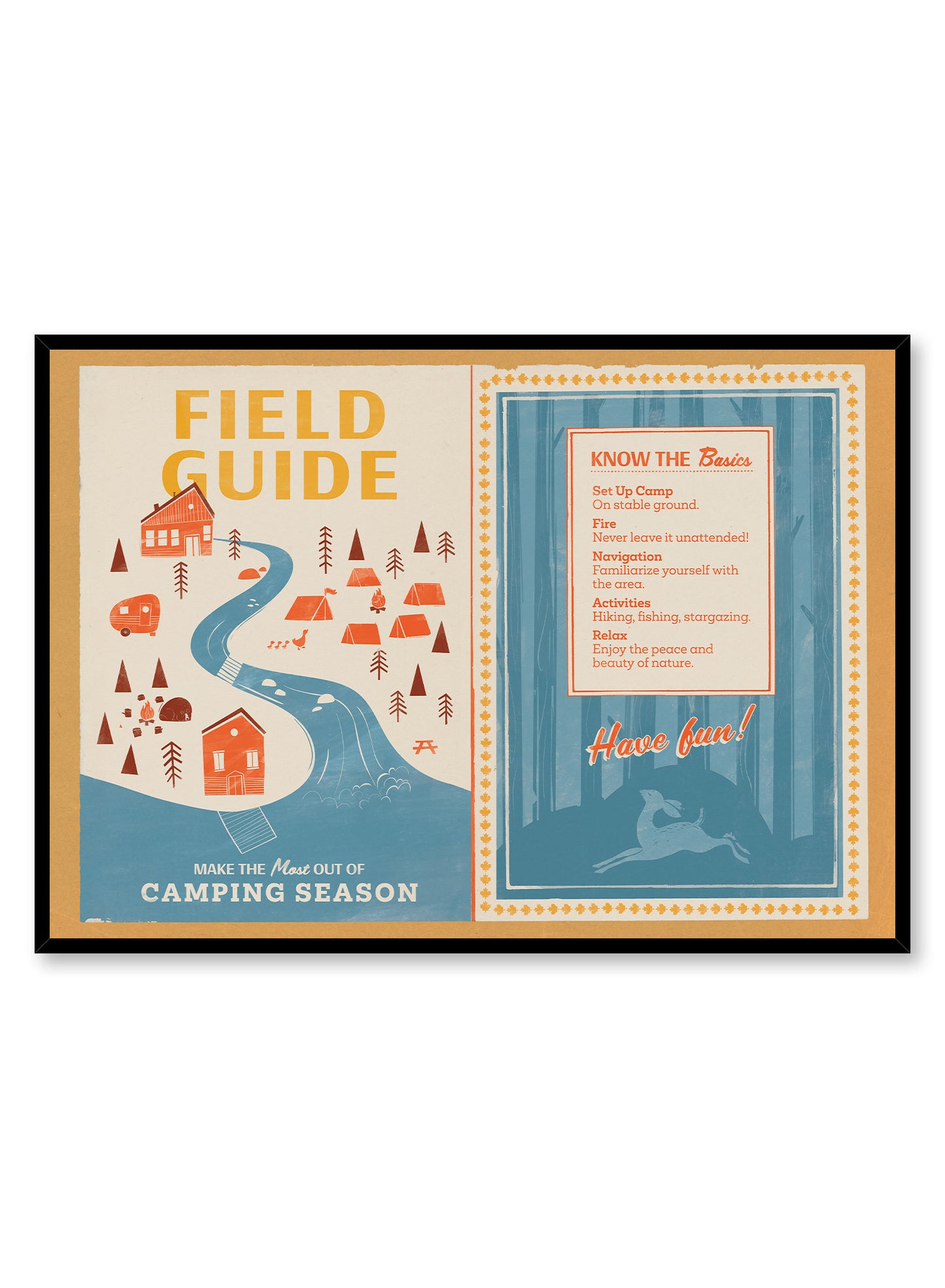 Camping Season, Poster