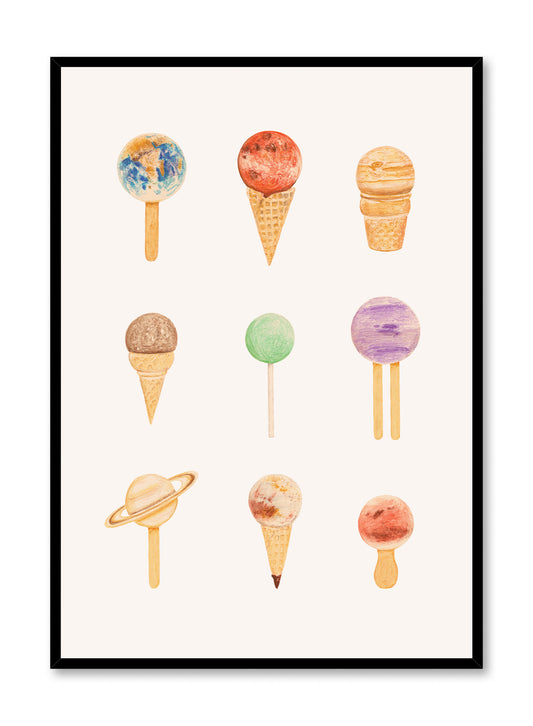 Space Pops, Poster