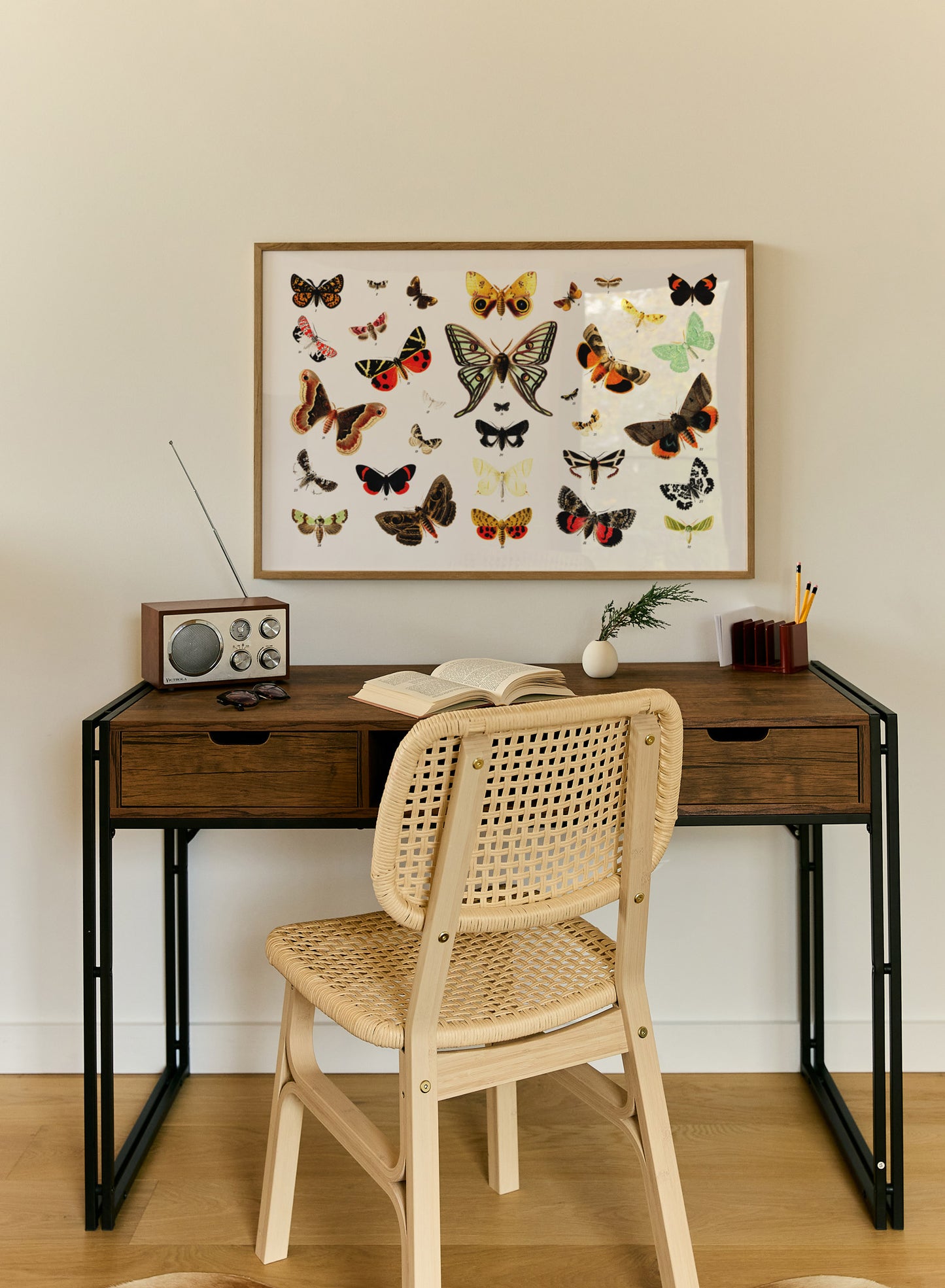 Butterflies In Flight, Poster