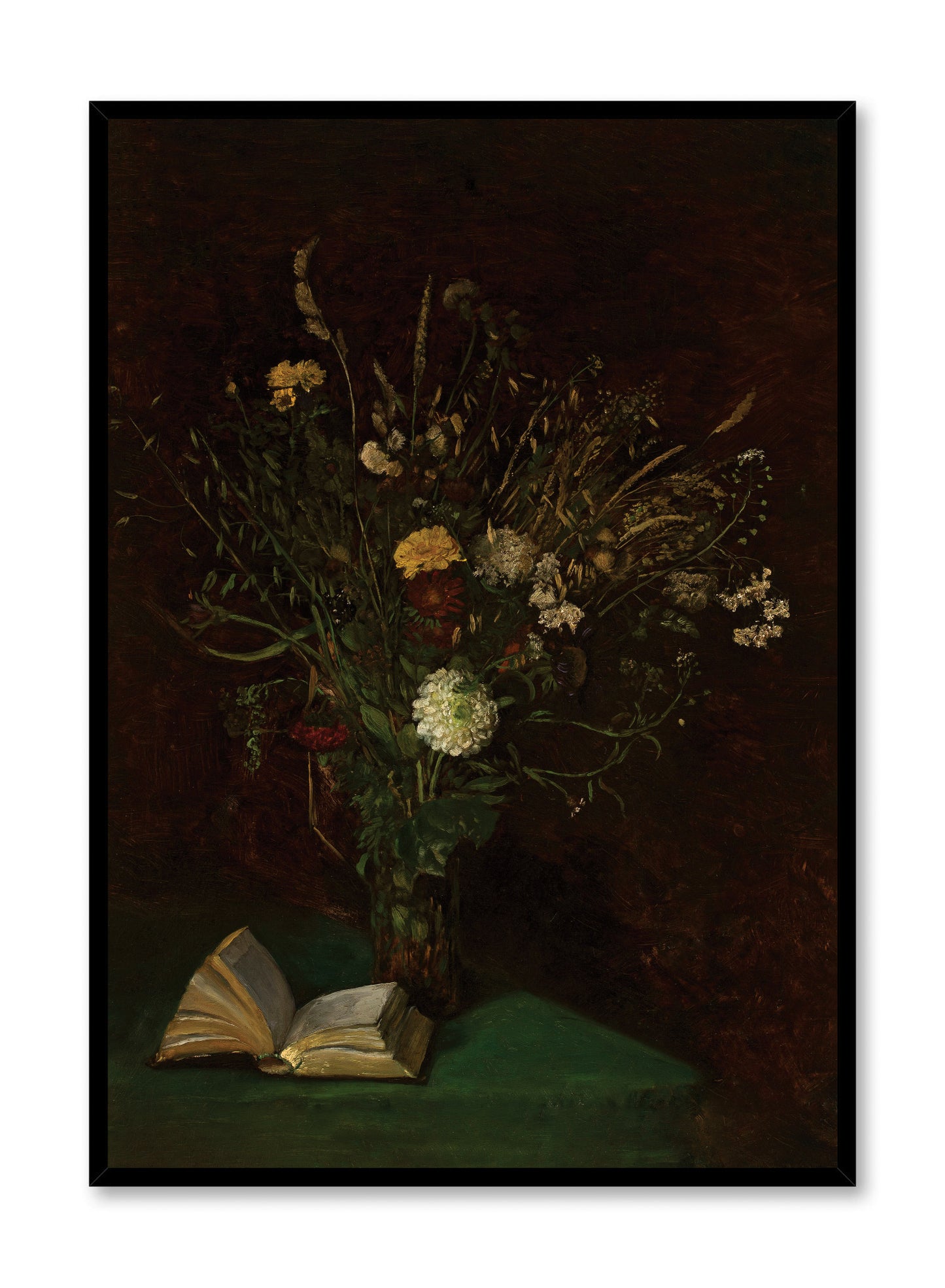 Blooms & Books, Poster