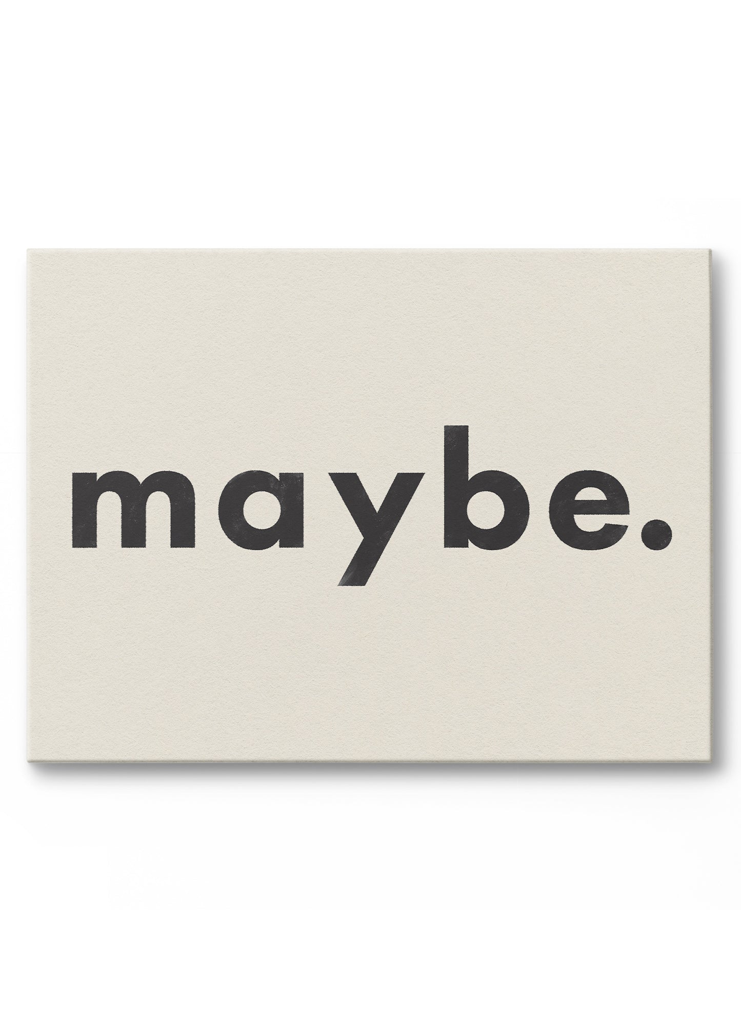 Maybe, Poster